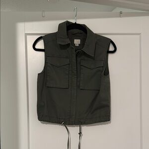 A new day green cargo vest